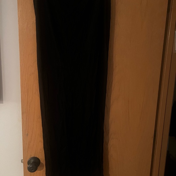 Helmut lang black cotton skirt with high slit size medium - Picture 6 of 6